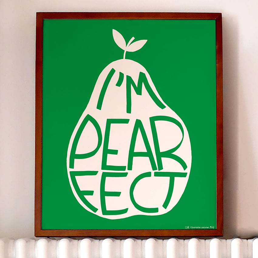 Image of 40x50 - I'M PEARFECT