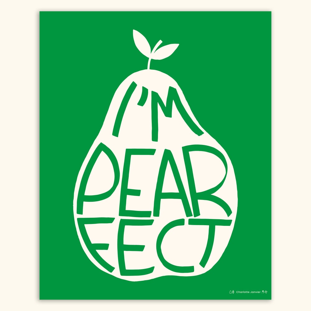 Image of 40x50 - I'M PEARFECT