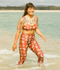 Image 4 of Sea Leggings - Island Ochre