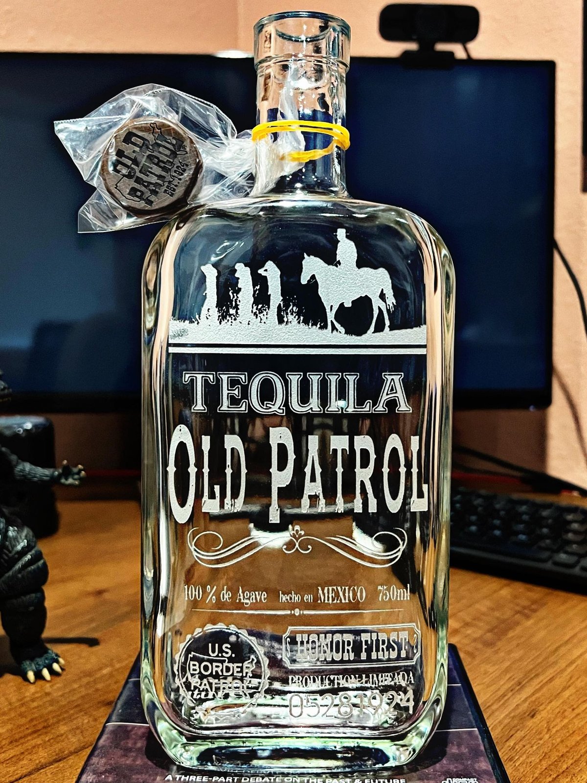 Image of OLD PATROL TEQUILA ~ DECANTER