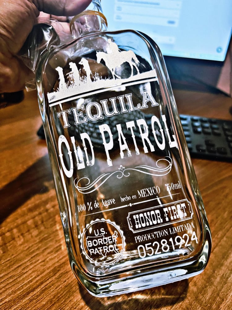 Image of OLD PATROL TEQUILA ~ DECANTER