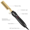 Electric Hot Heating Comb Hair Straightener 