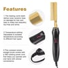 Electric Hot Heating Comb Hair Straightener 