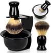 Shaving Brush Set, 3-in-1 Shaving Set