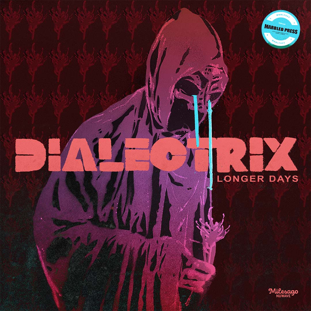 Image of DIALECTRIX - Longer Days (Smokey Marble Green Vinyl)