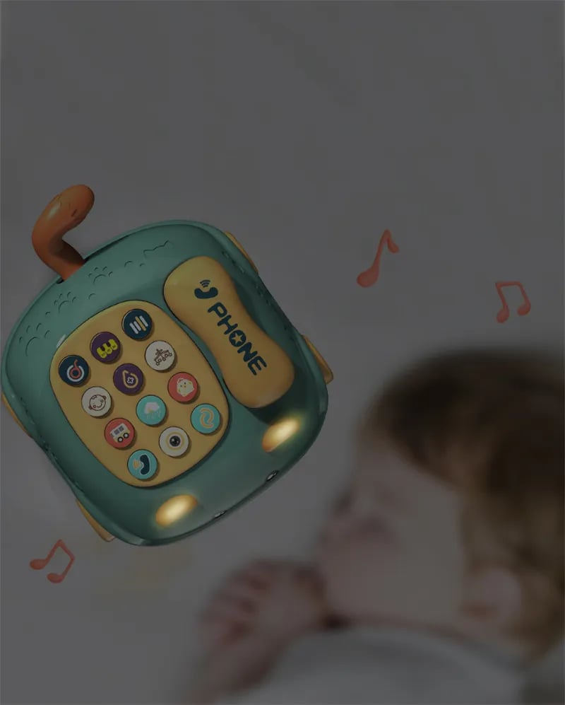 Montessori Musical Piano Phone Toys For Baby