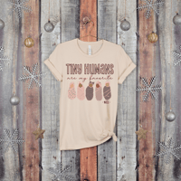 Tiny Humans Cream T-Shirt