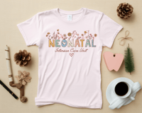 NICU Floral T-shirt