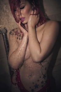 8x10 Topless Shower