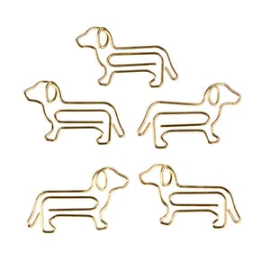 Image of Cat & Dog Paper clips