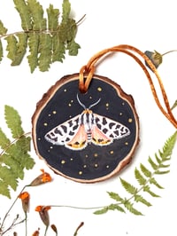 Image 3 of Moth & Stars Christmas Ornament 