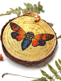 Image 3 of Cicada Christmas Ornament 