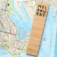 Image 5 of Melbourne Bookmark. Melbourne Souvenir. Australian Made. 