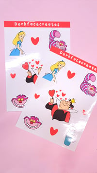 Image 3 of Alice Sticker Sheet