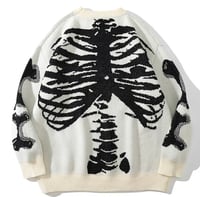 Image 2 of skull sweater