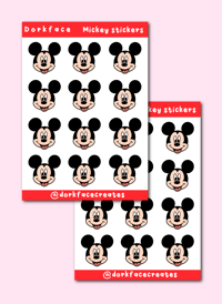 Image 1 of Mickey Stickers