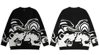 Image 1 of skull kiss sweater 