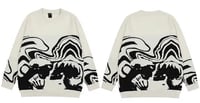 Image 2 of skull kiss sweater 