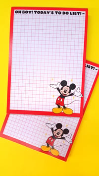 Image 1 of Mickey A6 Notepad