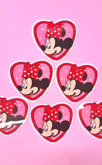 Image 1 of Minnie Heart Sticker