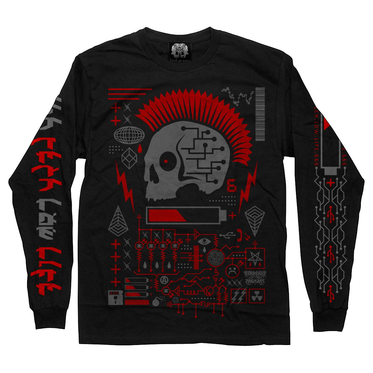 Image of High Tech Low Life LS Shirt