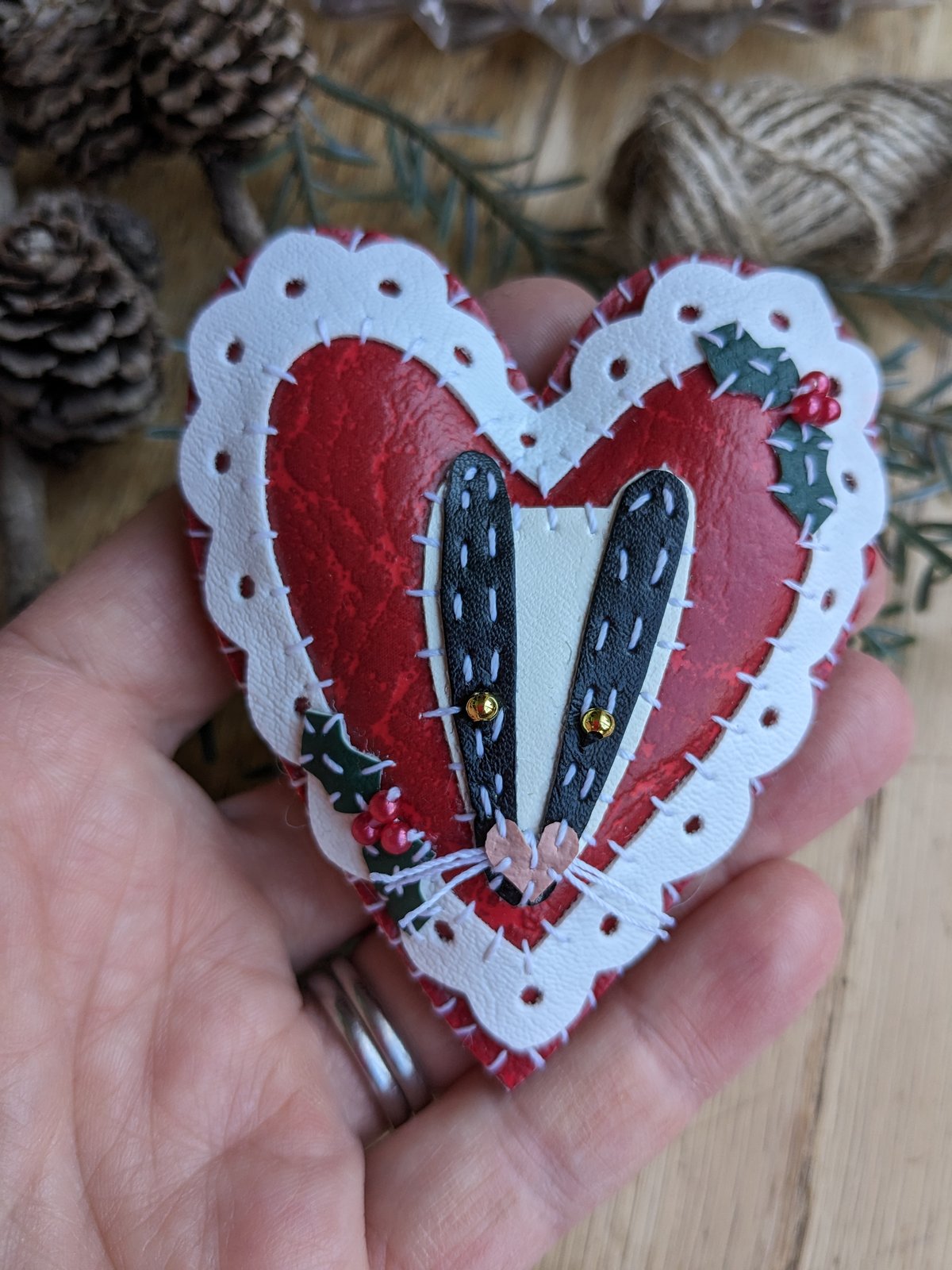 Image of Woodland Heart Decoration