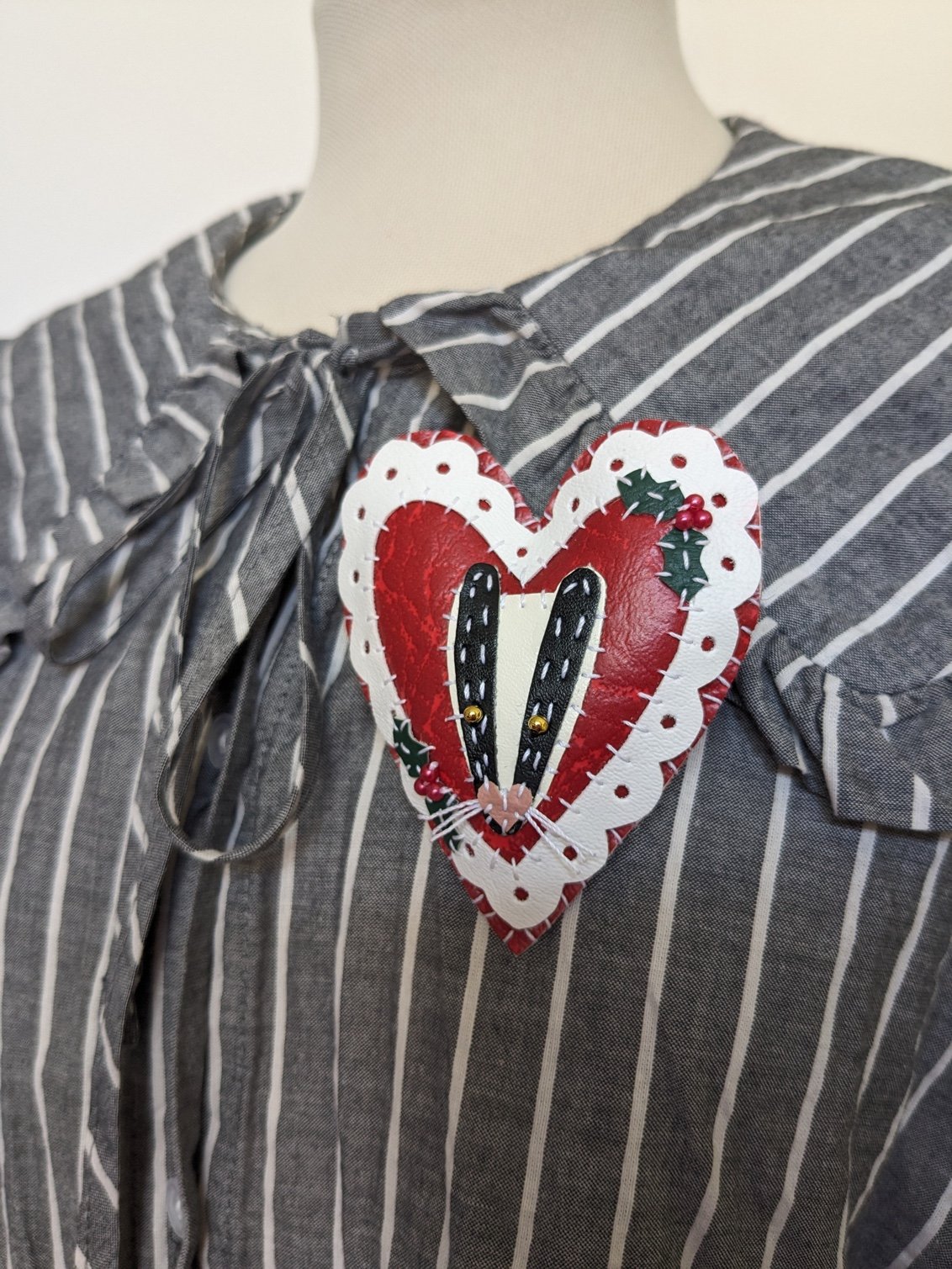 Image of Woodland Heart Brooch
