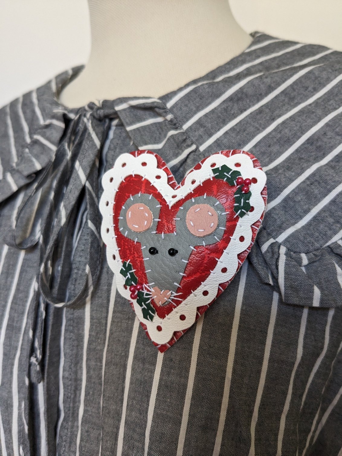 Image of Woodland Heart Brooch