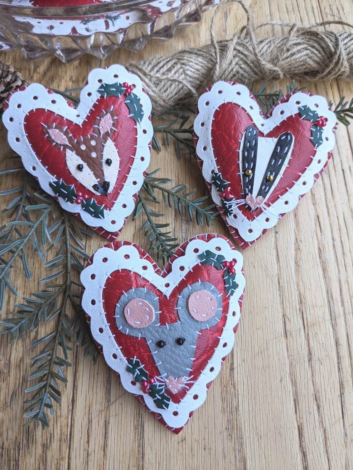 Image of Woodland Heart Brooch