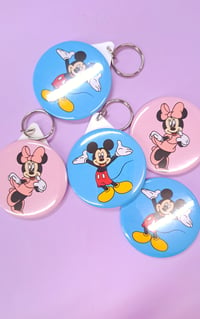 Image 1 of Mousey Keyring/Badge/Magnet/Mirror