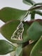 Image of Origami Style Wolf Necklace