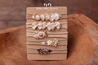 Image 1 of Baby headbands set beige
