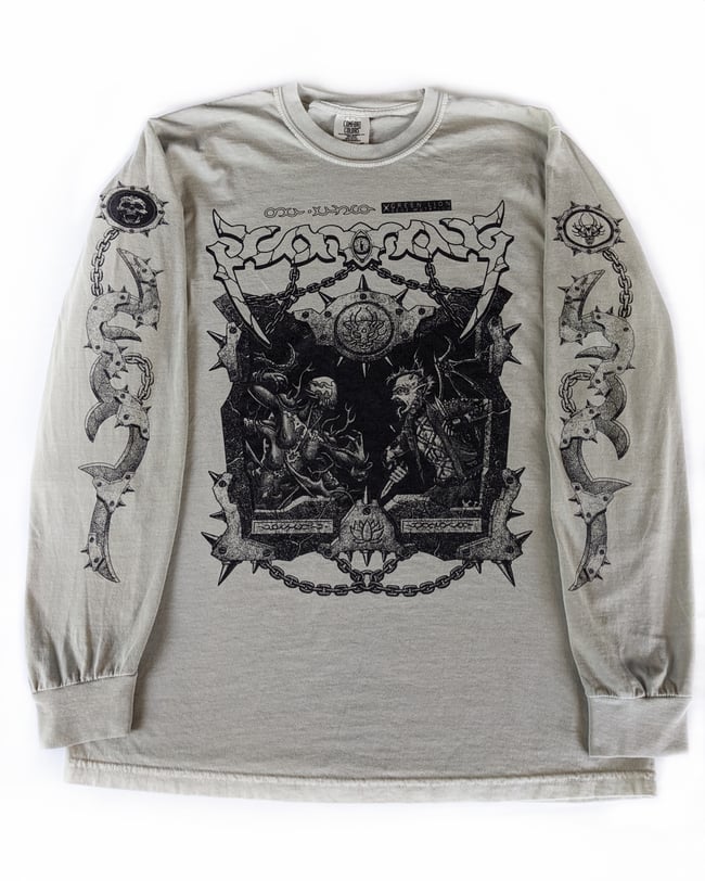 Arcade Brawler Long sleeve Sandstone