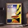 St Jean de Luz | Rob Mallet-Stevens  | Vintage Travel Poster | Wall Art Print | Home Decor
