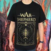 War Shepherd Gold Metallic T-shirt