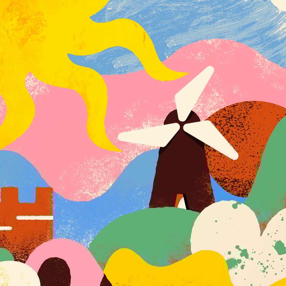 Le vent et le moulin