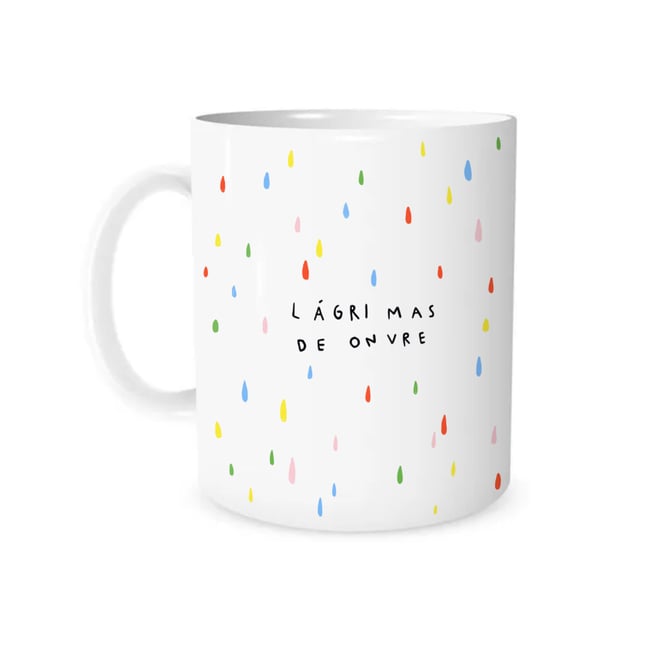 Taza para contener lágrimas de onvre