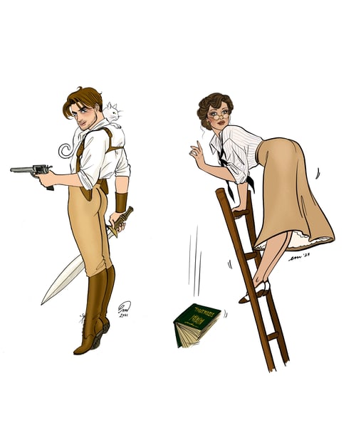 Image of TV & Movie Pin-up Prints!