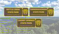 NORTHERN TIER STATE PARK STICKERS & MAGNETS