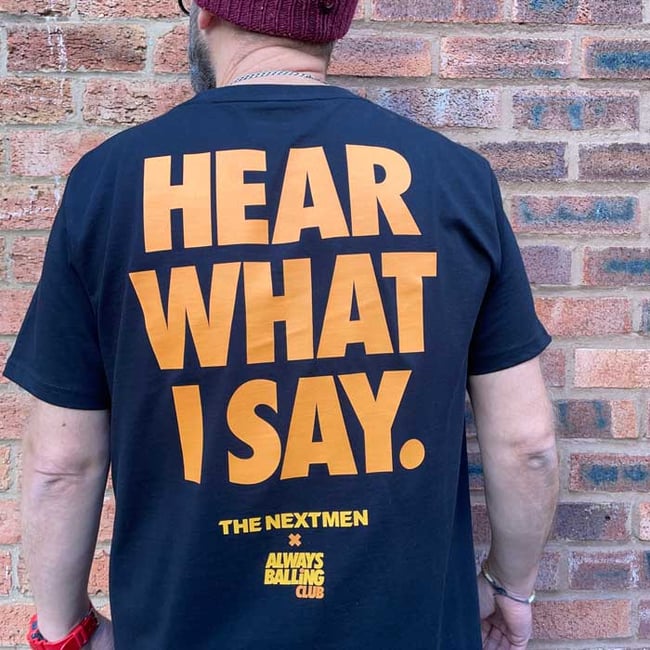 The Nextmen X ABC tee (limited) (reduced)