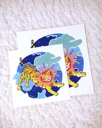 Image 2 of CELESTIAL TIGER PRINT