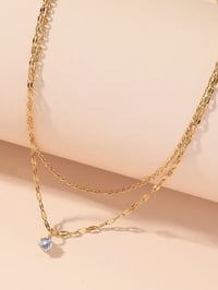 Image 1 of 18K Gold Plated Layered Necklace