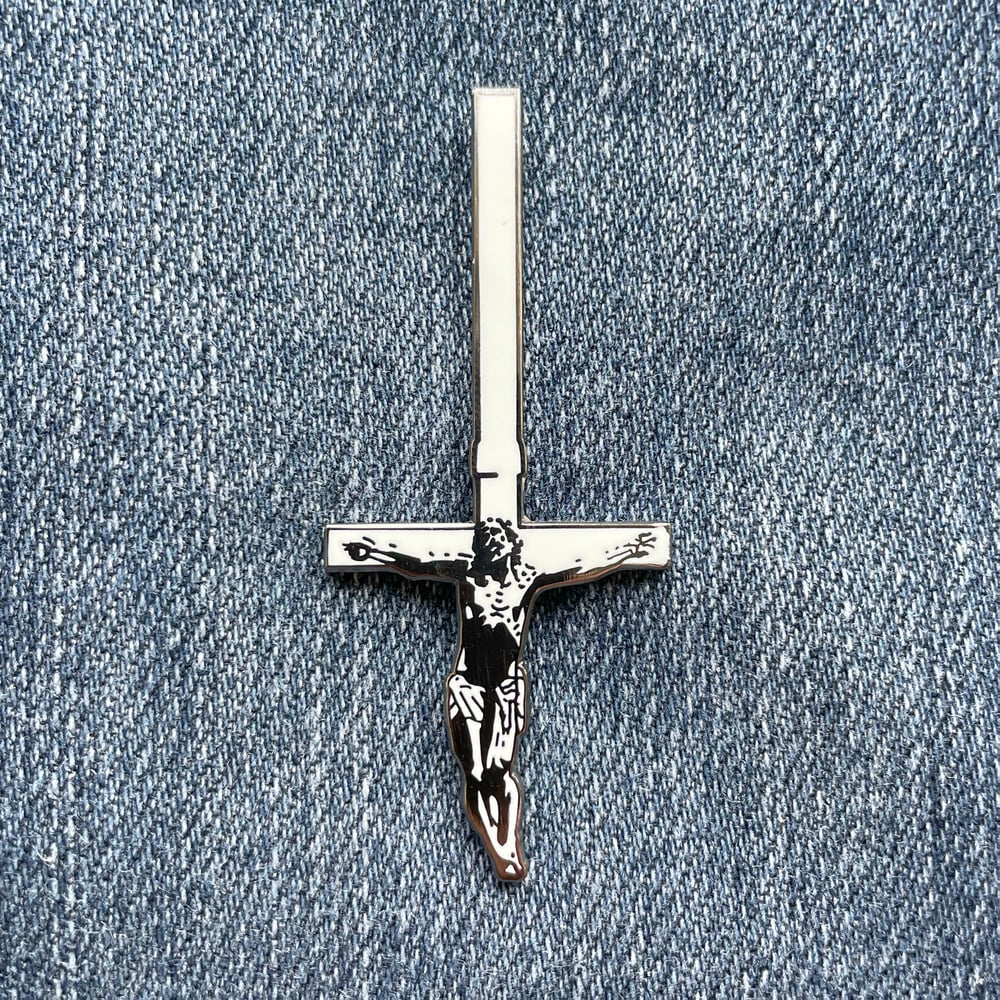 Image of RESTOCK!! Crucifix PIN!! Redesigned