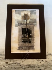 Image 1 of Mixed Media Collage with Embellishments #5