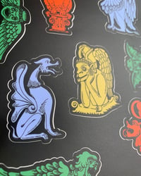 Image 3 of Gargoyle Sticker Sheet 