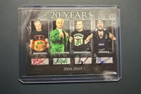 20 Year Anniversary Card