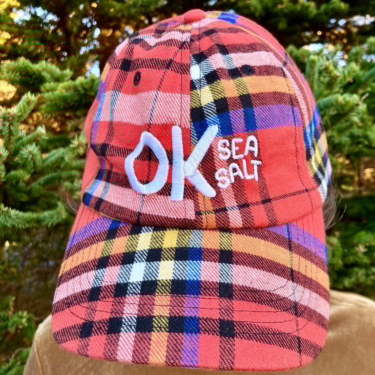 Flannel "OK Sea Salt" Hat