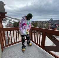Image 3 of TNG Upcycled Phat Farm Hoodie (Hand Dyed)