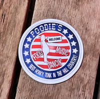 Image 1 of "Round" Poodies Sticker