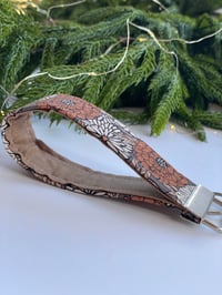 Image 1 of Fall Mums - Fabric Key Fobs 